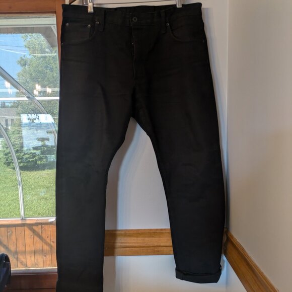 Left Field Atlas Jeans - 15oz (Black) - Picture 1 of 5